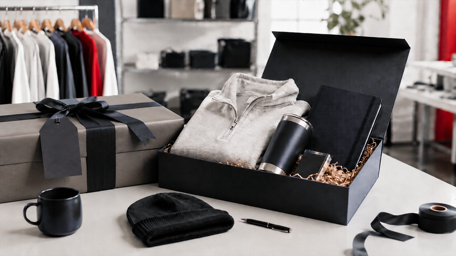 Curated corporate gift box